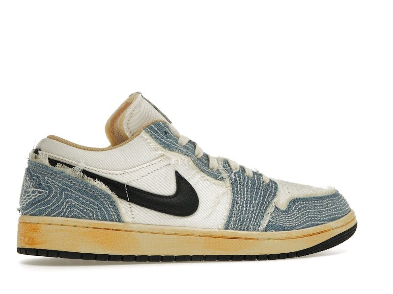 Jordan 1 Low SE WRMK Sashiko Denim - Jordan - OFFseason 衣服 - FN7670 - 493