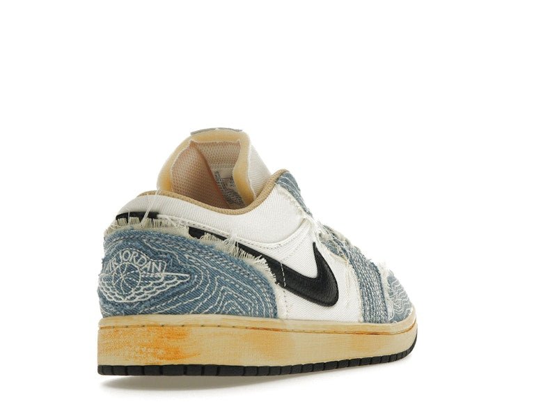 Jordan 1 Low SE WRMK Sashiko Denim - Jordan - OFFseason 衣服 - FN7670 - 493