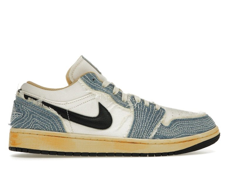 Jordan 1 Low SE WRMK Sashiko Denim - Jordan - OFFseason 衣服 - FN7670 - 493