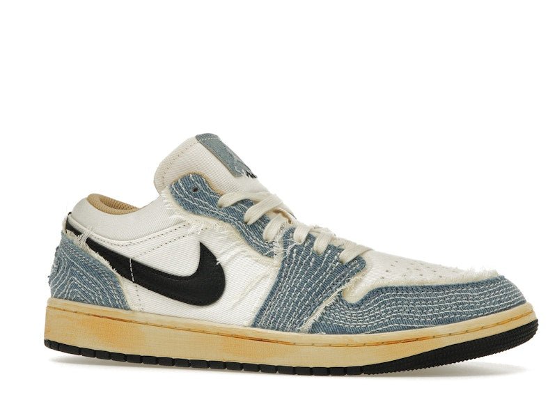 Jordan 1 Low SE WRMK Sashiko Denim - Jordan - OFFseason 衣服 - FN7670 - 493