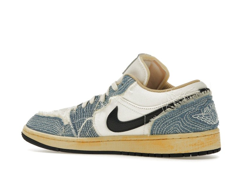 Jordan 1 Low SE WRMK Sashiko Denim - Jordan - OFFseason 衣服 - FN7670 - 493