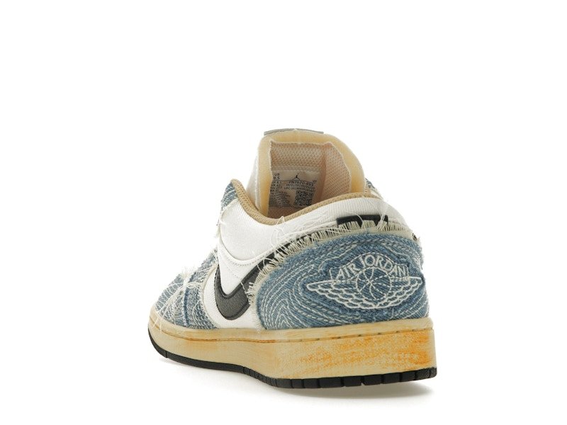 Jordan 1 Low SE WRMK Sashiko Denim - Jordan - OFFseason 衣服 - FN7670 - 493