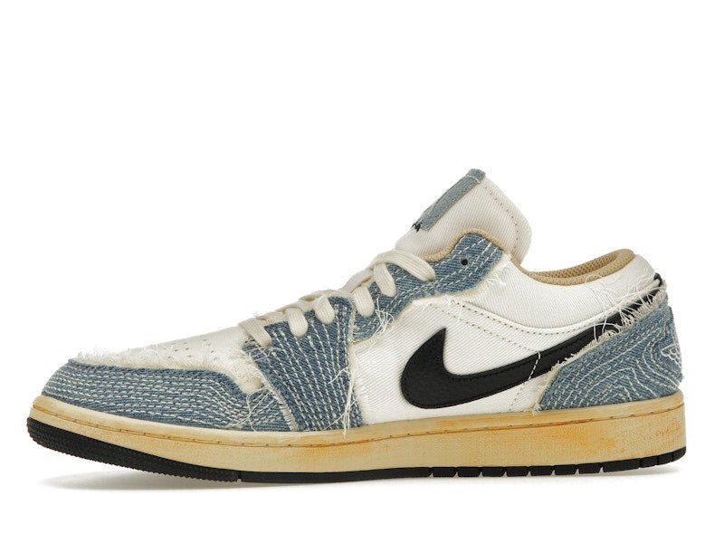 Jordan 1 Low SE WRMK Sashiko Denim - Jordan - OFFseason 衣服 - FN7670 - 493