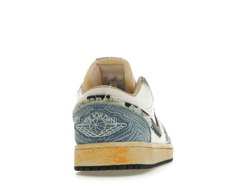 Jordan 1 Low SE WRMK Sashiko Denim - Jordan - OFFseason 衣服 - FN7670 - 493