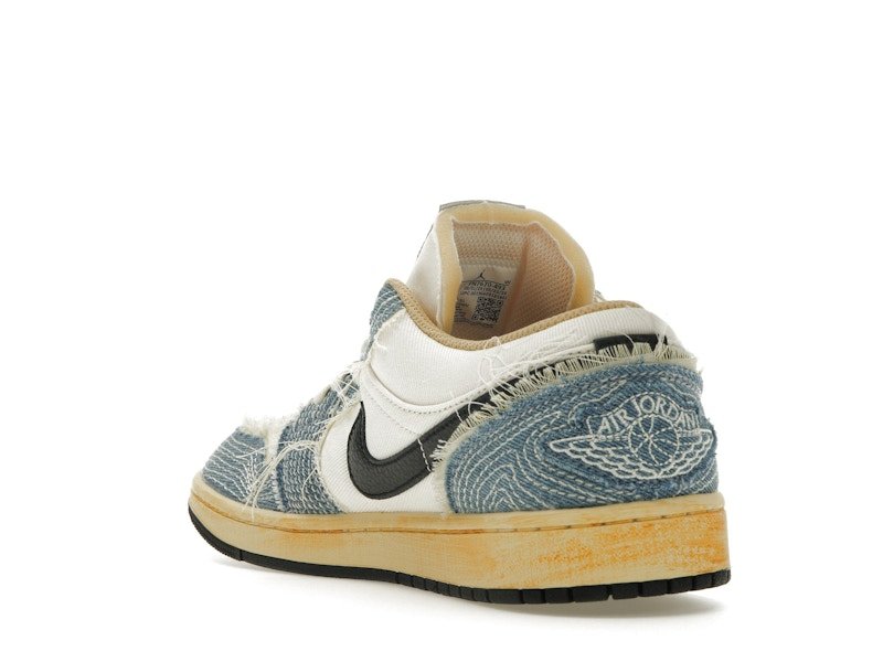 Jordan 1 Low SE WRMK Sashiko Denim - Jordan - OFFseason 衣服 - FN7670 - 493