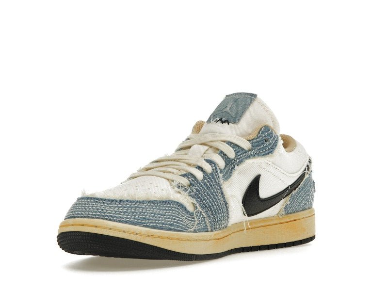 Jordan 1 Low SE WRMK Sashiko Denim - Jordan - OFFseason 衣服 - FN7670 - 493