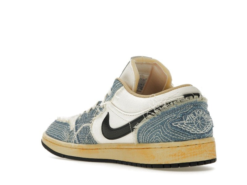 Jordan 1 Low SE WRMK Sashiko Denim - Jordan - OFFseason 衣服 - FN7670 - 493