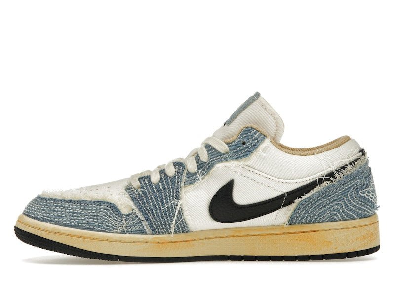 Jordan 1 Low SE WRMK Sashiko Denim - Jordan - OFFseason 衣服 - FN7670 - 493