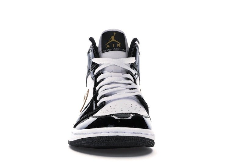 Jordan 1 Mid Patent Black White Gold - Jordan - OFFseason 衣服 - 852542 - 007