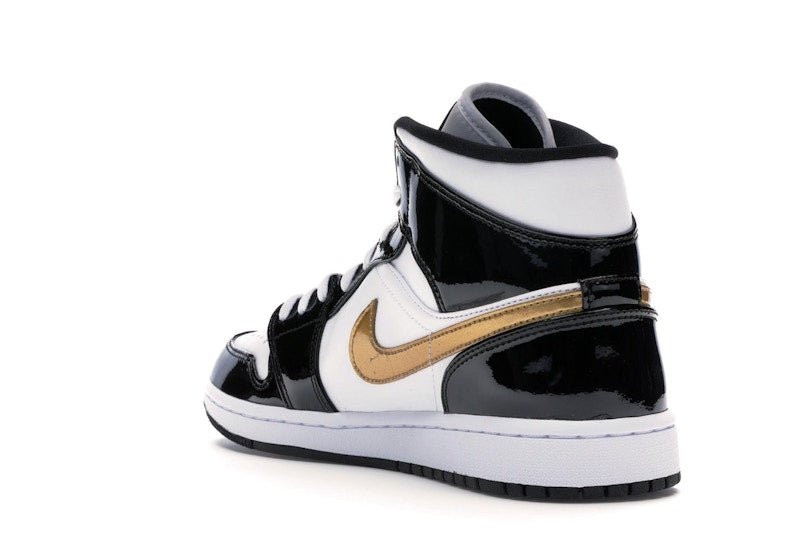 Jordan 1 Mid Patent Black White Gold - Jordan - OFFseason 衣服 - 852542 - 007