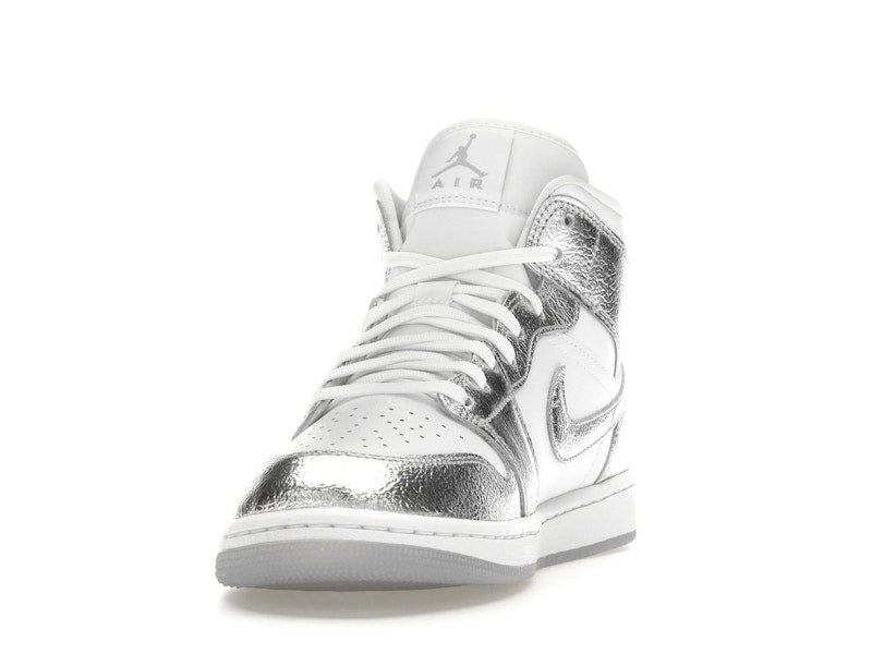 Jordan 1 Mid SE Metallic Silver (Women's) - Jordan - OFFseason 衣服 - FN5031 - 100