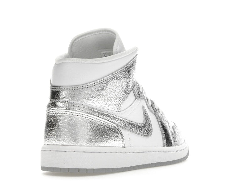 Jordan 1 Mid SE Metallic Silver (Women's) - Jordan - OFFseason 衣服 - FN5031 - 100