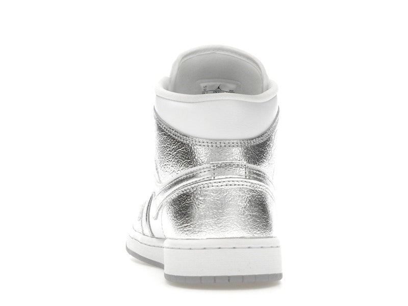 Jordan 1 Mid SE Metallic Silver (Women's) - Jordan - OFFseason 衣服 - FN5031 - 100