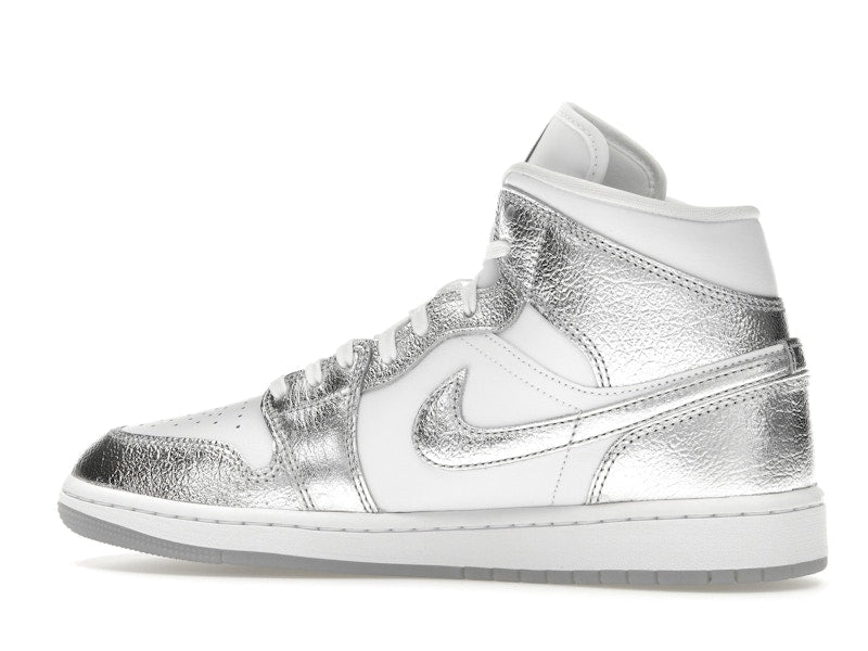 Jordan 1 Mid SE Metallic Silver (Women's) - Jordan - OFFseason 衣服 - FN5031 - 100