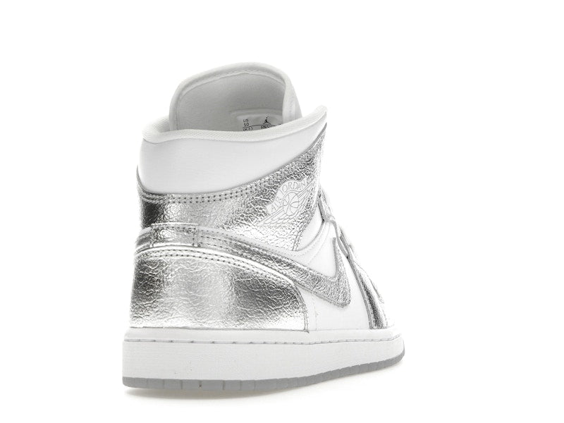 Jordan 1 Mid SE Metallic Silver (Women's) - Jordan - OFFseason 衣服 - FN5031 - 100