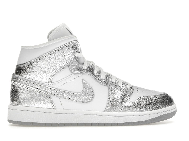 Jordan 1 Mid SE Metallic Silver (Women's) - Jordan - OFFseason 衣服 - FN5031 - 100