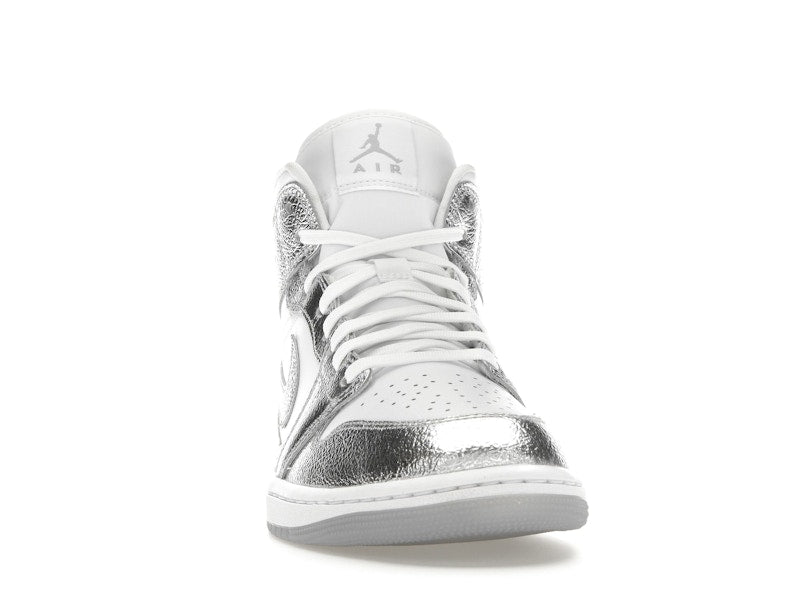 Jordan 1 Mid SE Metallic Silver (Women's) - Jordan - OFFseason 衣服 - FN5031 - 100