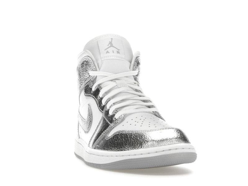 Jordan 1 Mid SE Metallic Silver (Women's) - Jordan - OFFseason 衣服 - FN5031 - 100