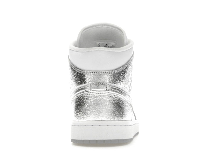 Jordan 1 Mid SE Metallic Silver (Women's) - Jordan - OFFseason 衣服 - FN5031 - 100