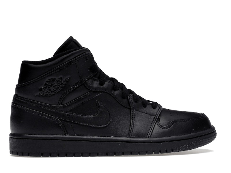 Jordan 1 Mid Triple Black (2022/2023) - Jordan - OFFseason 衣服 - 554724 - 093