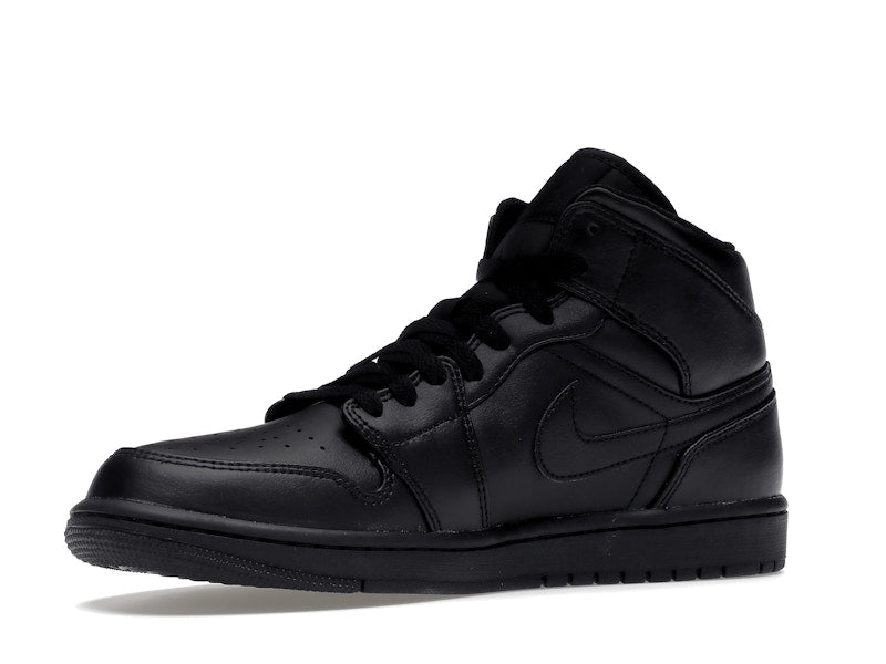 Jordan 1 Mid Triple Black (2022/2023) - Jordan - OFFseason 衣服 - 554724 - 093