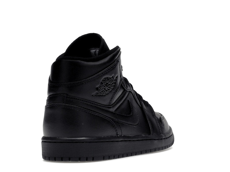 Jordan 1 Mid Triple Black (2022/2023) - Jordan - OFFseason 衣服 - 554724 - 093