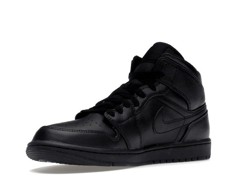 Jordan 1 Mid Triple Black (2022/2023) - Jordan - OFFseason 衣服 - 554724 - 093