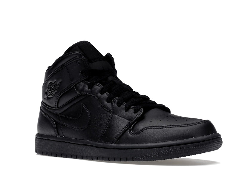 Jordan 1 Mid Triple Black (2022/2023) - Jordan - OFFseason 衣服 - 554724 - 093