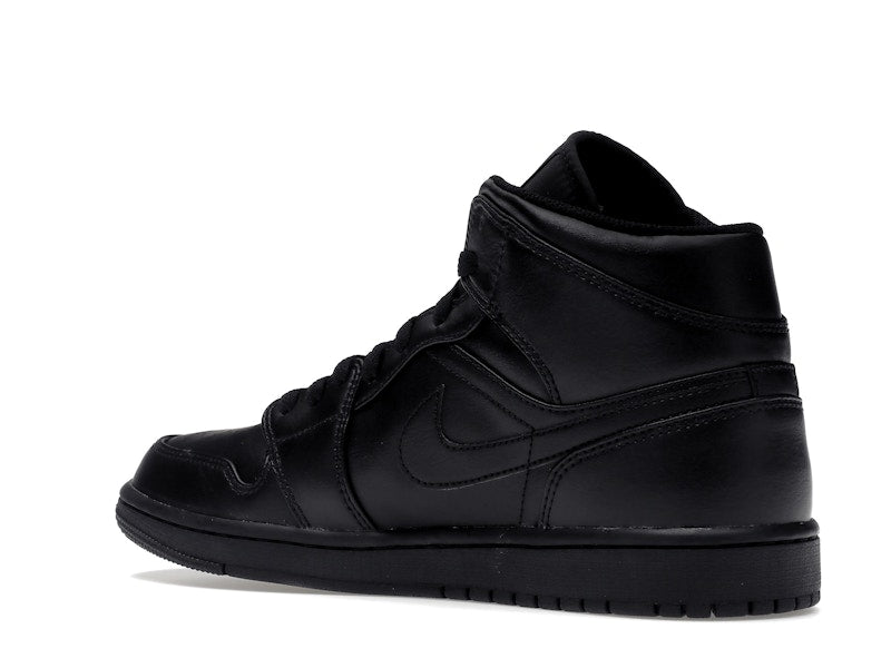 Jordan 1 Mid Triple Black (2022/2023) - Jordan - OFFseason 衣服 - 554724 - 093