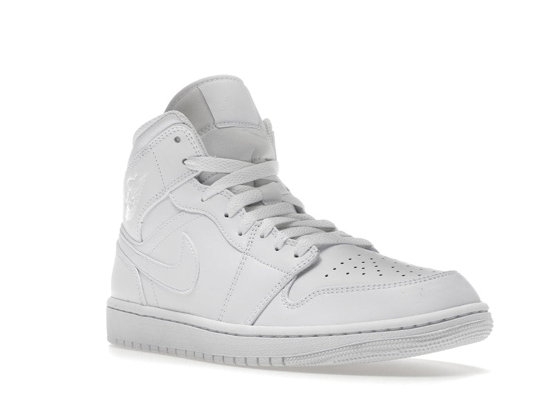 Jordan 1 Mid Triple White (2022/2023) - Jordan - OFFseason 衣服 - 554724 - 136