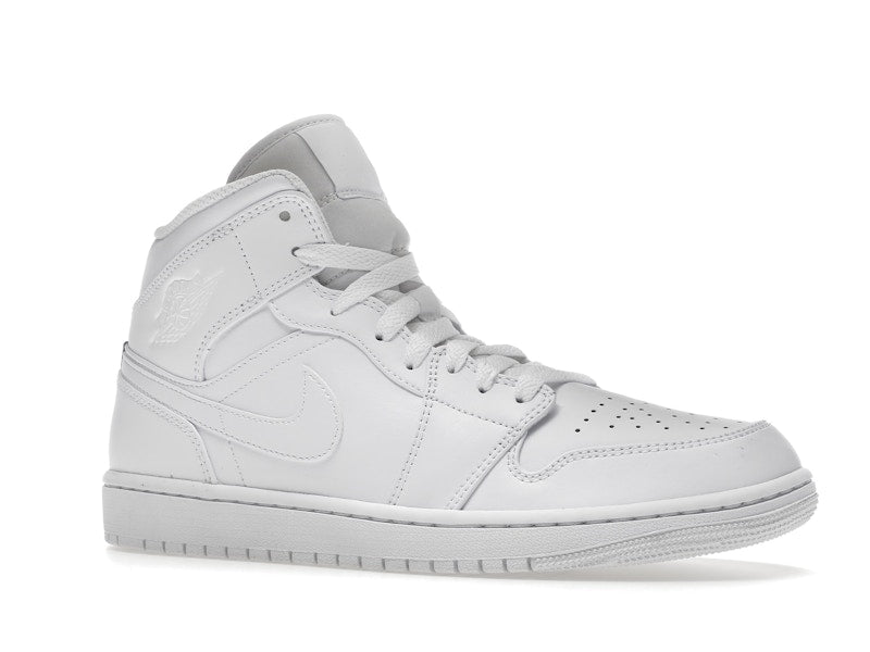 Jordan 1 Mid Triple White (2022/2023) - Jordan - OFFseason 衣服 - 554724 - 136