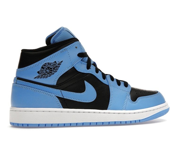 Jordan 1 Mid University Blue Black - Jordan - OFFseason 衣服 - DQ8426 - 401