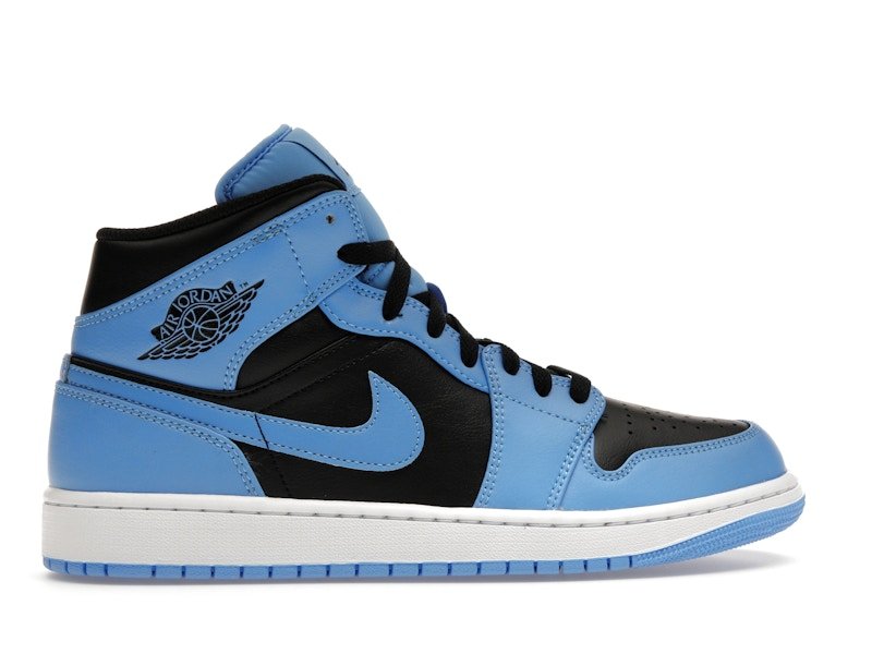 Jordan 1 Mid University Blue Black - Jordan - OFFseason 衣服 - DQ8426 - 401