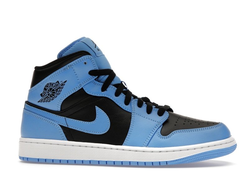 Jordan 1 Mid University Blue Black - Jordan - OFFseason 衣服 - DQ8426 - 401