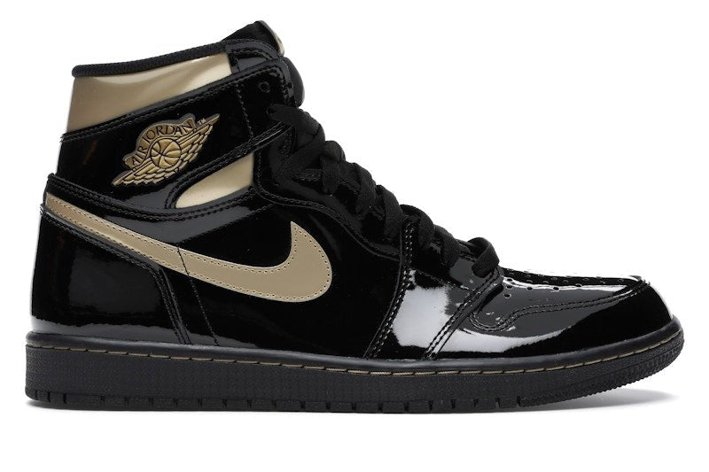 Jordan 1 Retro High Black Metallic Gold (2020) - Jordan - OFFseason 衣服 - 555088 - 032