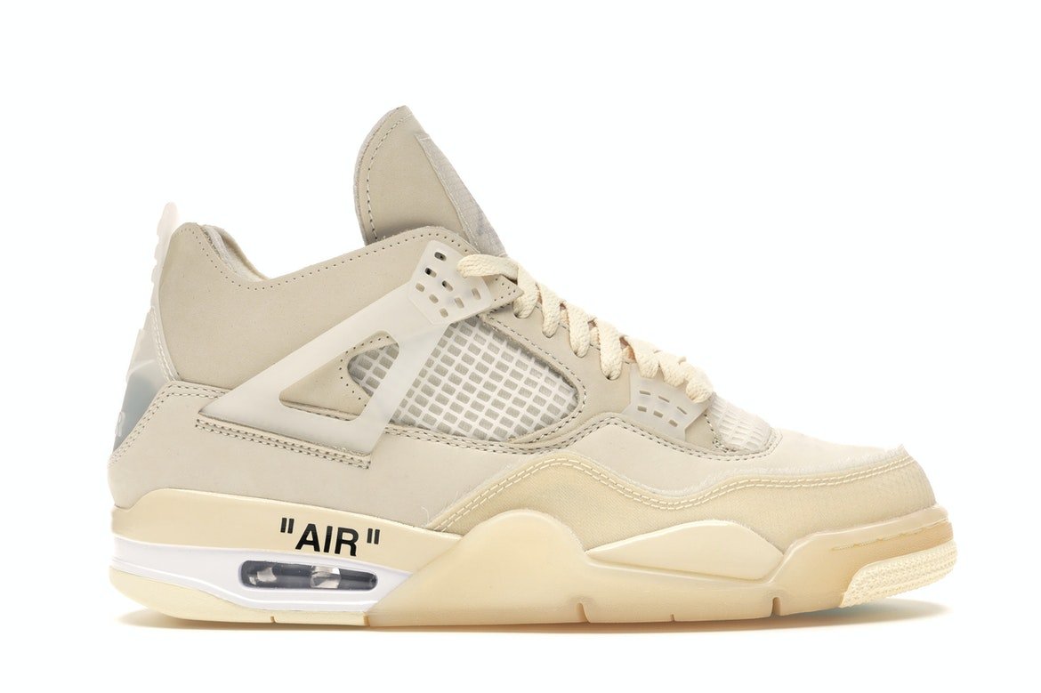 Jordan 4 Retro Off - White Sail (Women's) - Jordan - OFFseason 衣服 - CV9388 - 100