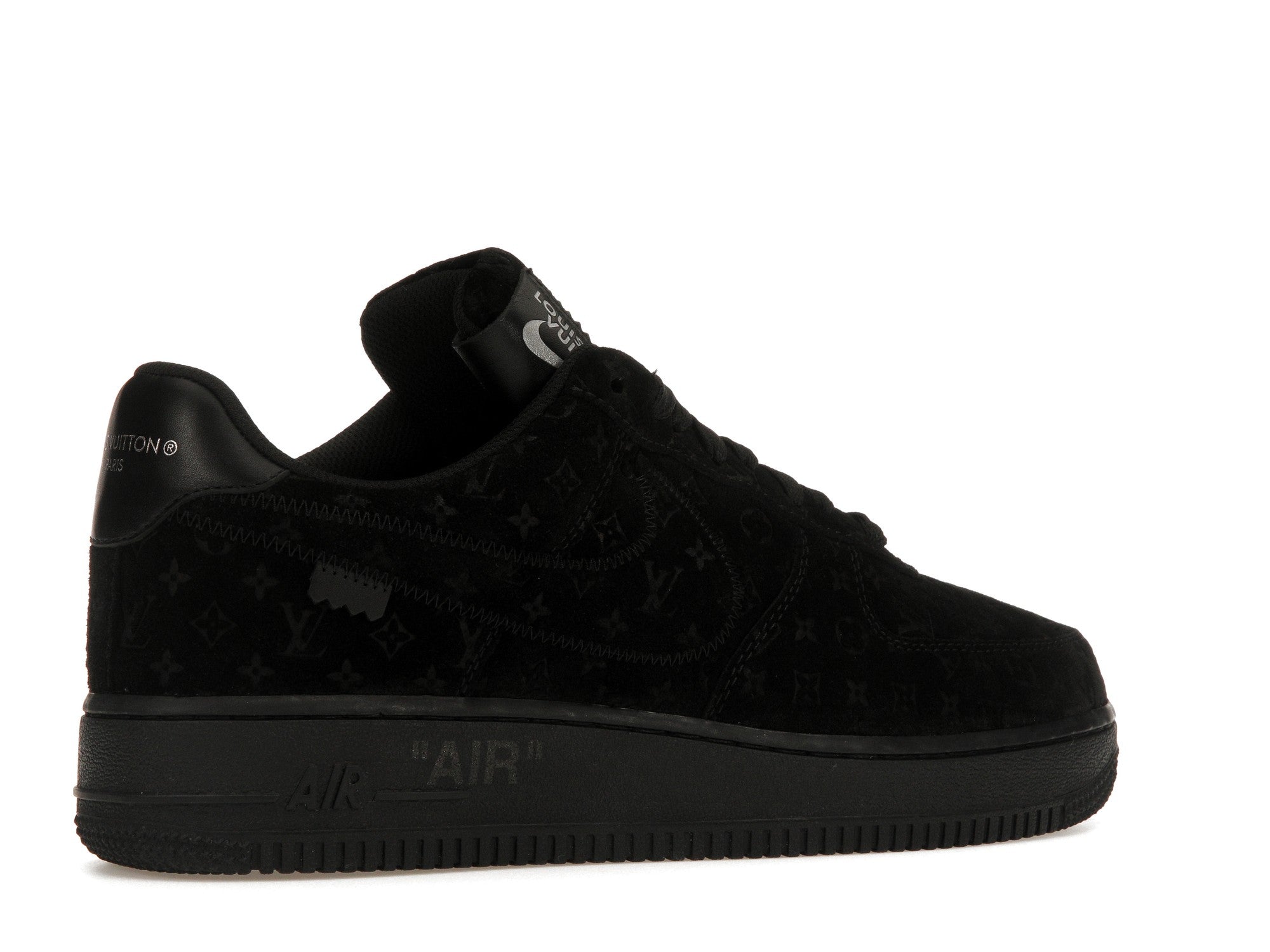 Louis Vuitton Nike Air Force 1 Low By Virgil Abloh Black - Louis Vuitton - OFFseason 衣服 - 