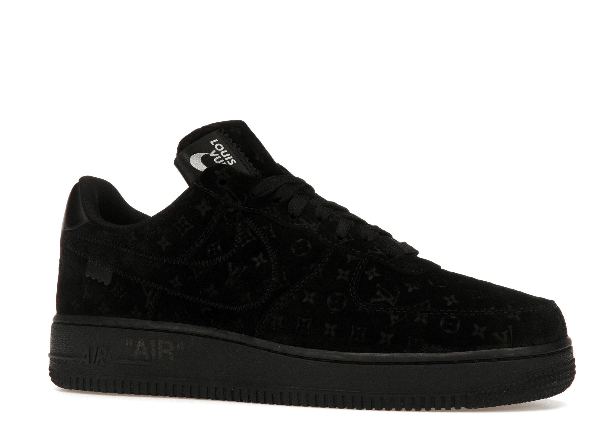 Louis Vuitton Nike Air Force 1 Low By Virgil Abloh Black - Louis Vuitton - OFFseason 衣服 - 