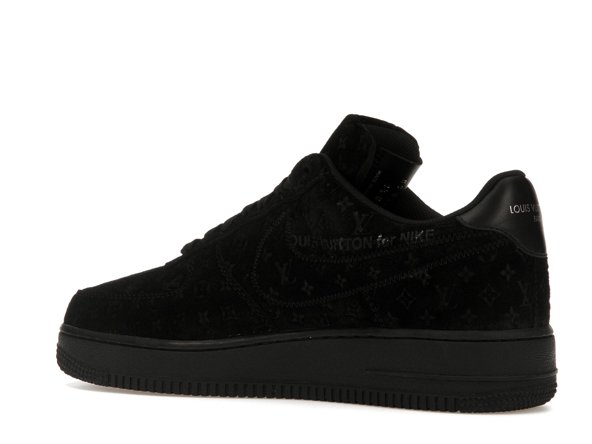 Louis Vuitton Nike Air Force 1 Low By Virgil Abloh Black - Louis Vuitton - OFFseason 衣服 - 