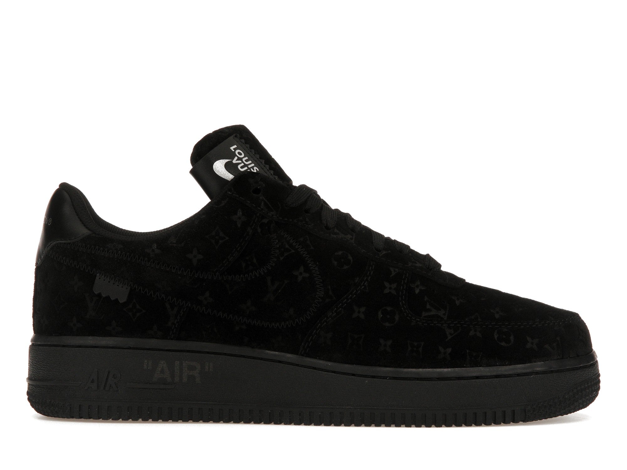 Louis Vuitton Nike Air Force 1 Low By Virgil Abloh Black - Louis Vuitton - OFFseason 衣服 - 