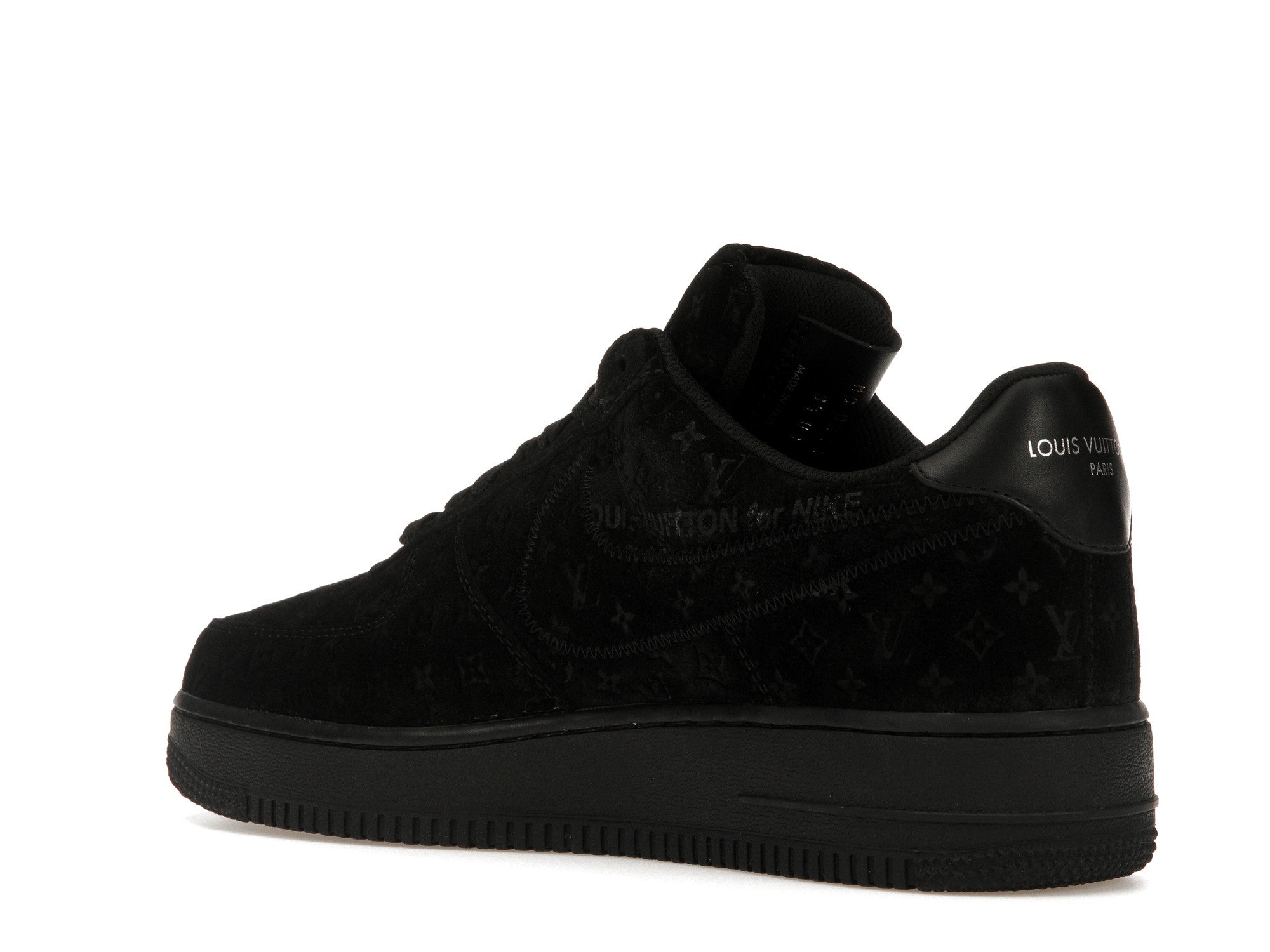 Louis Vuitton Nike Air Force 1 Low By Virgil Abloh Black - Louis Vuitton - OFFseason 衣服 - 