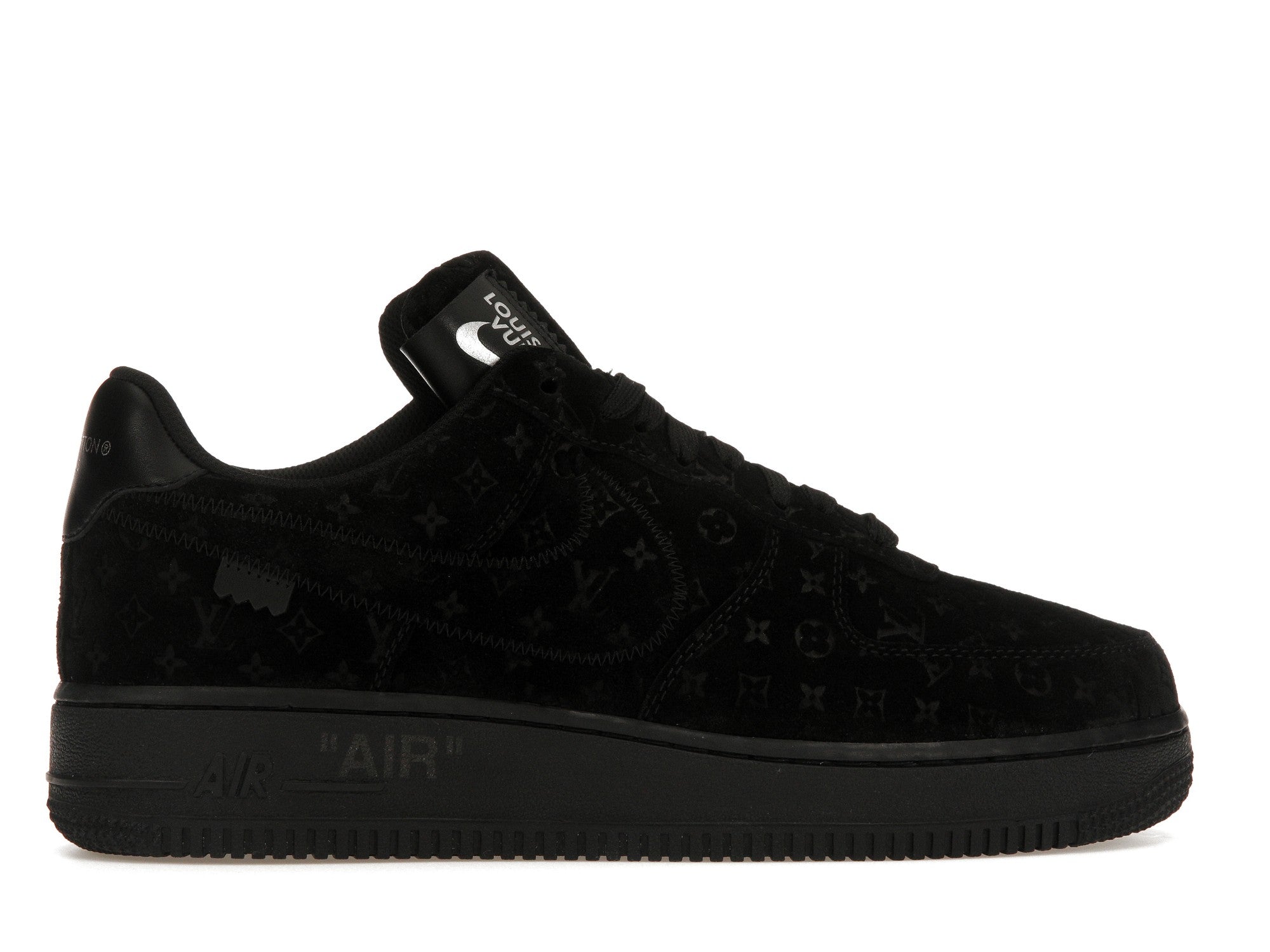 Louis Vuitton Nike Air Force 1 Low By Virgil Abloh Black - Louis Vuitton - OFFseason 衣服 - 