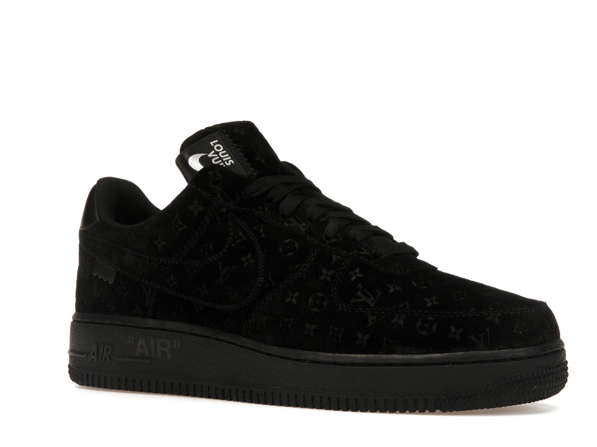 Louis Vuitton Nike Air Force 1 Low By Virgil Abloh Black - Louis Vuitton - OFFseason 衣服 - 