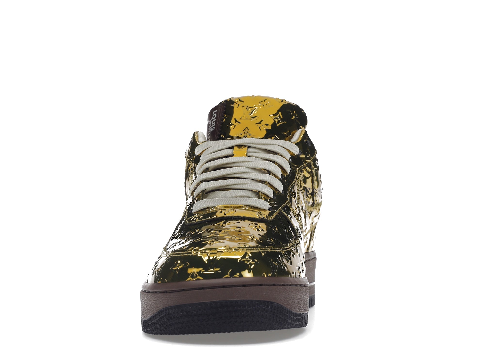 Louis Vuitton Nike Air Force 1 Low By Virgil Abloh Metallic Gold - Louis Vuitton - OFFseason 衣服 - 