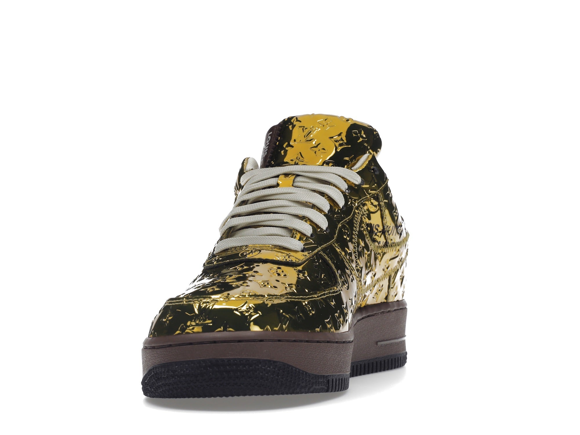 Louis Vuitton Nike Air Force 1 Low By Virgil Abloh Metallic Gold - Louis Vuitton - OFFseason 衣服 - 