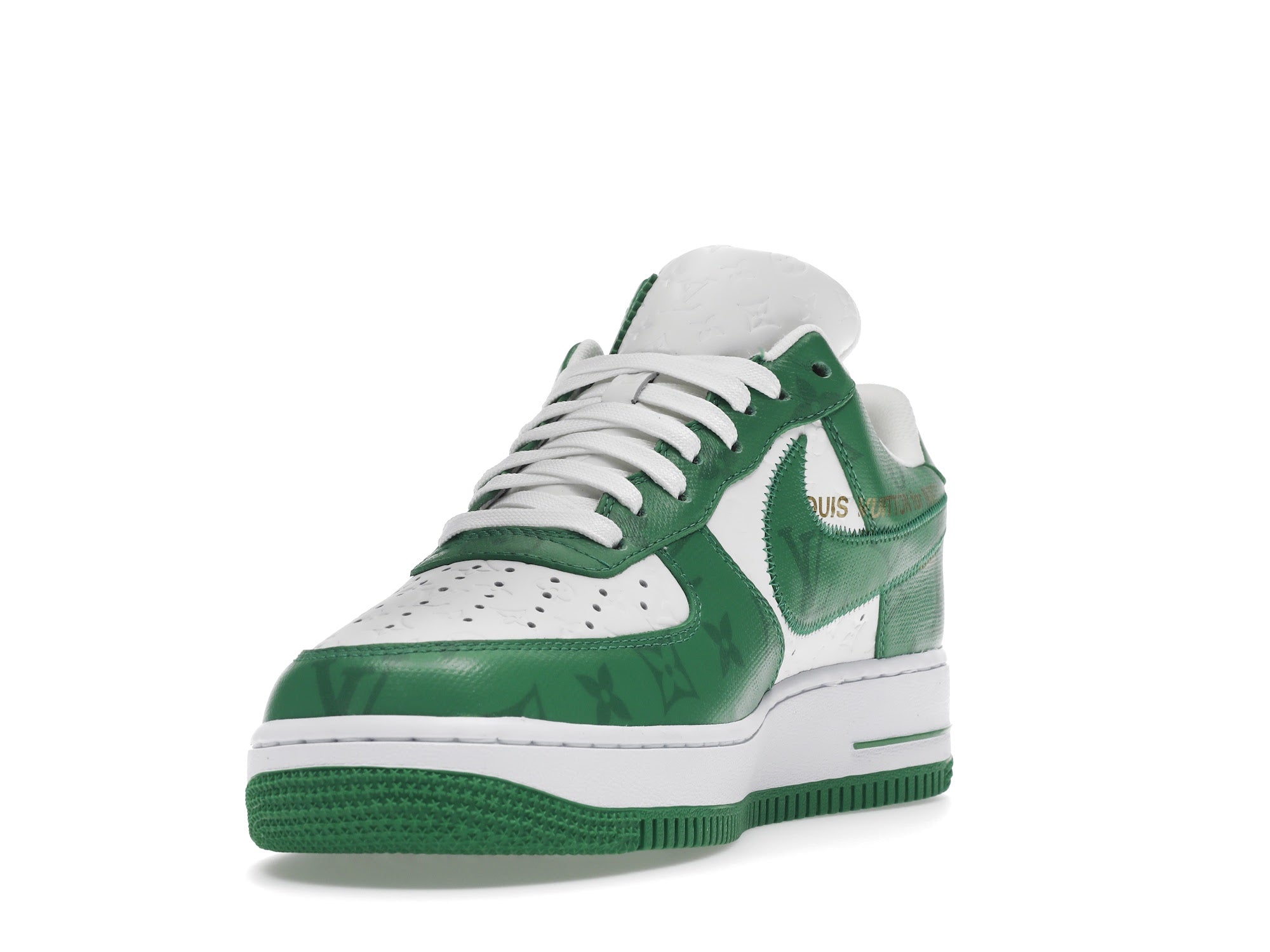 Louis Vuitton Nike Air Force 1 Low By Virgil Abloh White Green - Louis Vuitton - OFFseason 衣服 - 