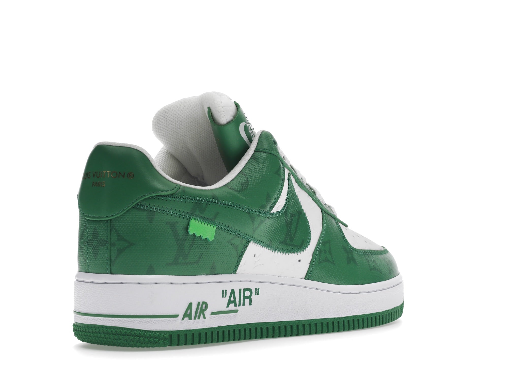 Louis Vuitton Nike Air Force 1 Low By Virgil Abloh White Green - Louis Vuitton - OFFseason 衣服 - 