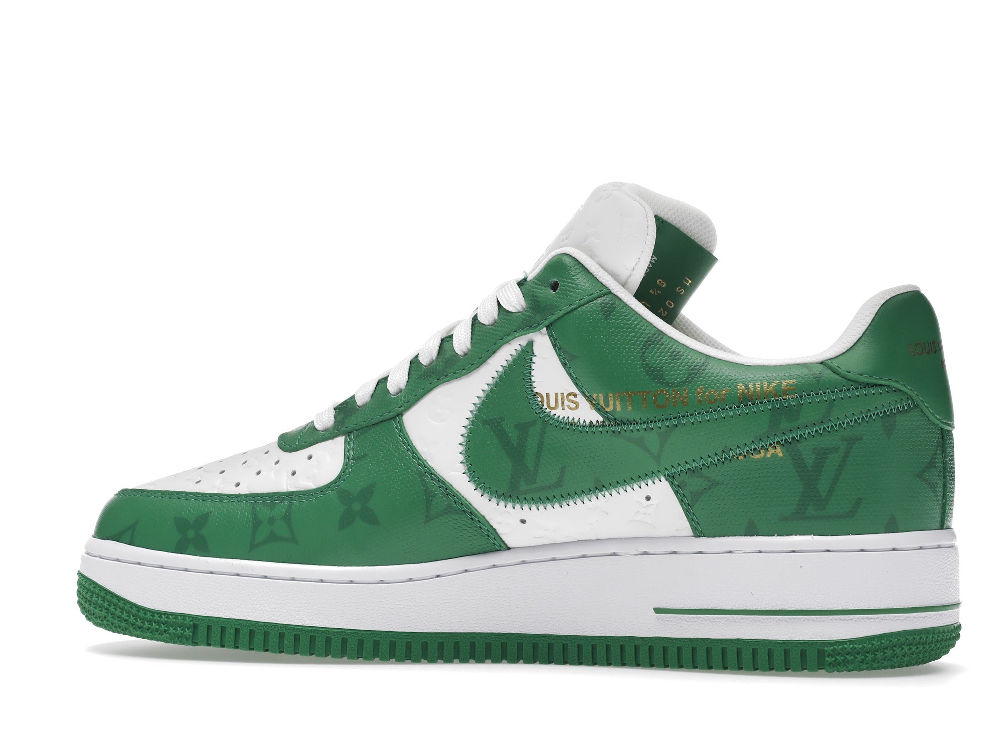 Louis Vuitton Nike Air Force 1 Low By Virgil Abloh White Green - Louis Vuitton - OFFseason 衣服 - 