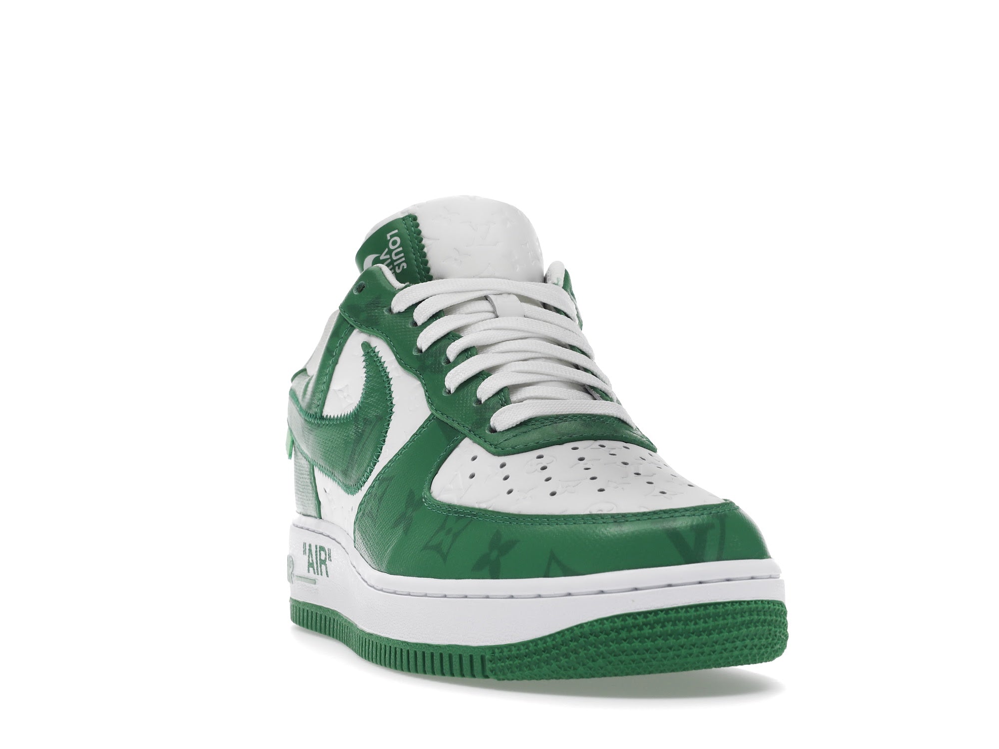 Louis Vuitton Nike Air Force 1 Low By Virgil Abloh White Green - Louis Vuitton - OFFseason 衣服 - 