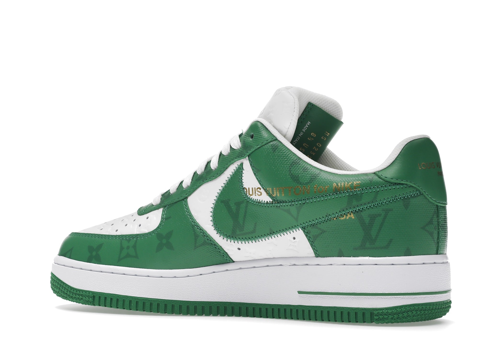 Louis Vuitton Nike Air Force 1 Low By Virgil Abloh White Green - Louis Vuitton - OFFseason 衣服 - 